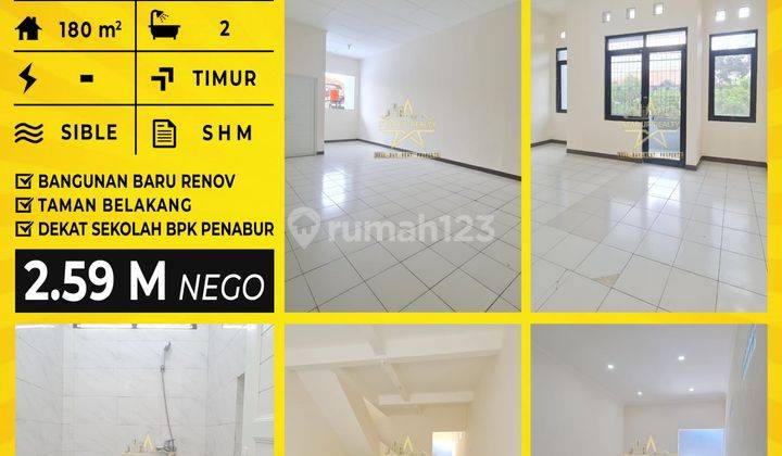 2,59 M Dijual Cepat Ruko Taman Holis Indah 1 Dekat Sekolah Bpk Penabur Taman Holis Indah 1