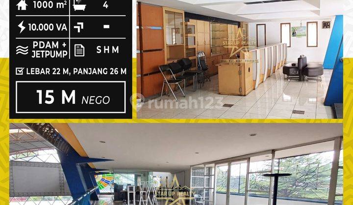 15M nego Ruko besar dan mewah di jalan Ciateul Mainroad lt 568 lb 1000 super straregis 1