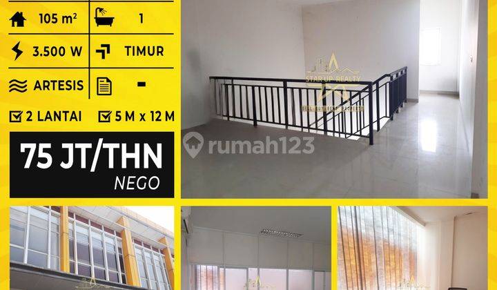 75 Jt Per Thn Disewakan Ruko Sumarecon 2 Lantai Hadap Timur Lebar 5 X Panjang 12 1