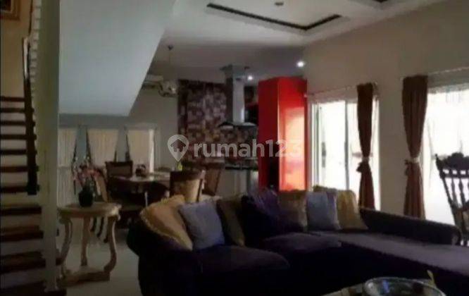 Rumah Bagus Modern Full Furnish di Suryalaya 1