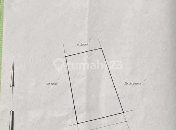Dibawah Njop Dijual Murah Lahan Kosong Tanah Pasar Rebo 
