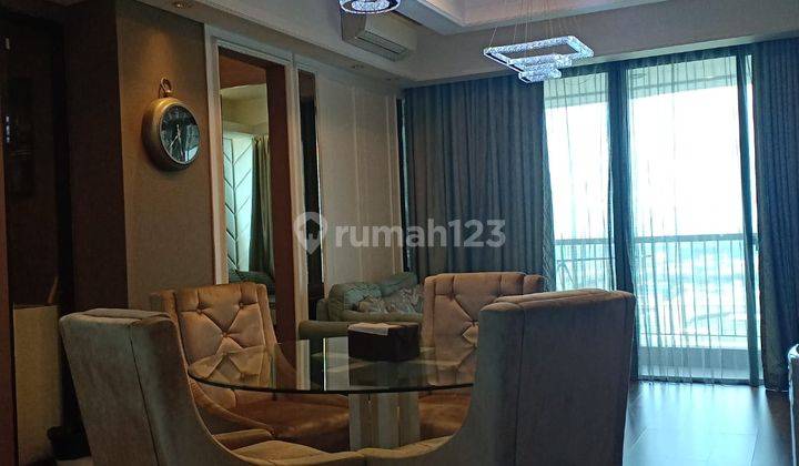 Dijual Apartemen St Moritz 2br, Full Furnished, Puri Indah 1