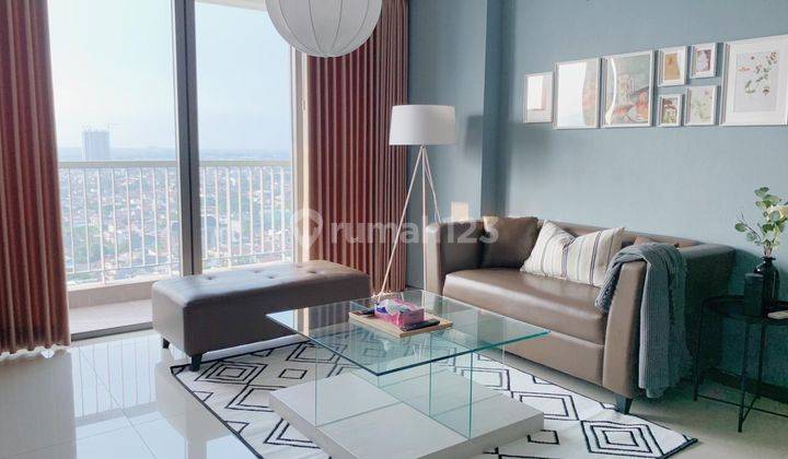 Disewakan Apartemen St Moritz 2br, Full Furnished Puri Indah 1