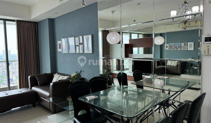 For Rent Disewa St Moritz Apartemen New Royal Tower Kembangan Jakarta Barat Luas 96m 2 Bed 2 Bathroom Rooms Maid