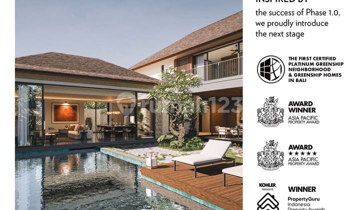 A Green Concept Villa in Best Compound in Jimbaran ,Close to the Beach and Amenities 