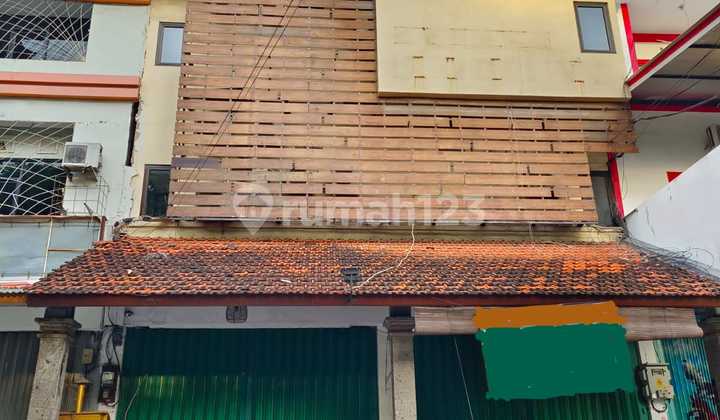 Dijual 2 unit ruko 3 lantai jejer, connecting (ex budget Hotel)