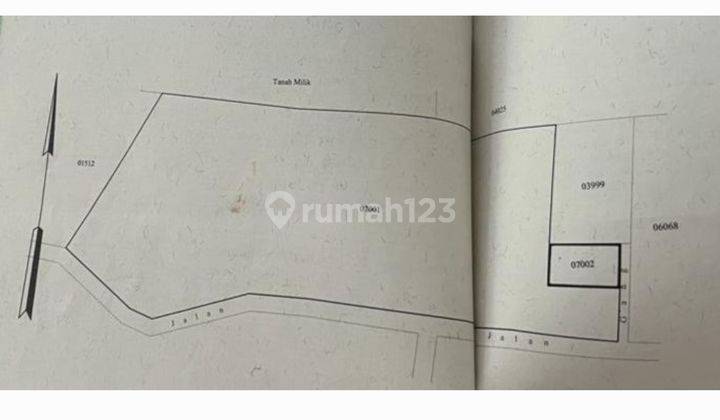 Tanah di Jalan Pura Masuka, Badung 7 are 6