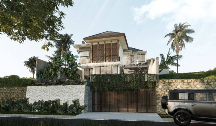 New Build Modern Ocean View Villa di Jimbaran, Bali 1