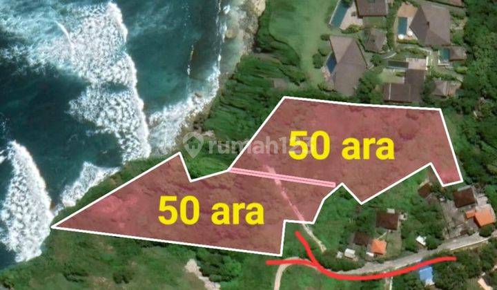 Land 1 Ha Cliff Front At Suluban, Pecatu, Bali 1