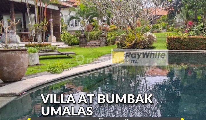 Tropical Villa For Sale At Bumbak, Umalas, Kerobokan, Bali 1