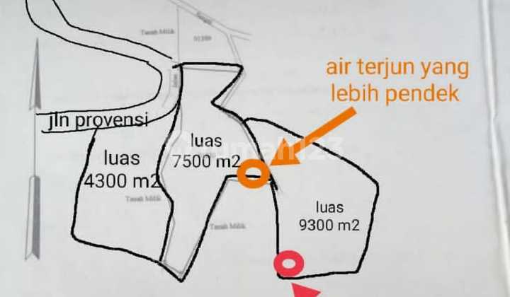 Tanah Dengan Air Terjun Dan Mata Air di Daerah Munduk, Bali 5