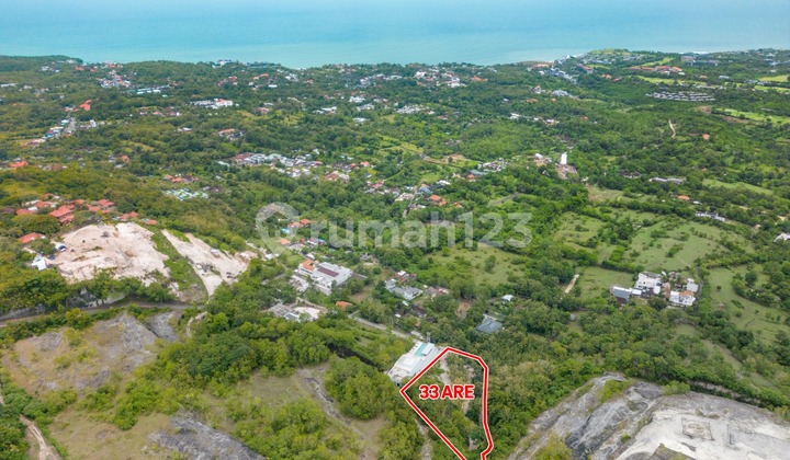 Tanah Kontur Menurun di Cemongkak 10 Menit Ke Pantai Bingin Bali