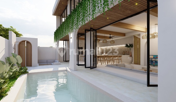 Beautiful Tropical Villa In Uluwatu For Leasehold 90% Progress Beautiful Tropical Villa In Uluwatu For Leasehold 90% Progress