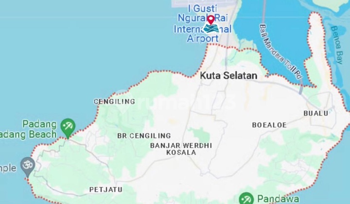 Kedonganan Jimbaran - Leasehold Land Walking Distance To Beach Kedonganan Jimbaran - Leasehold Land Walking Distance To Beach