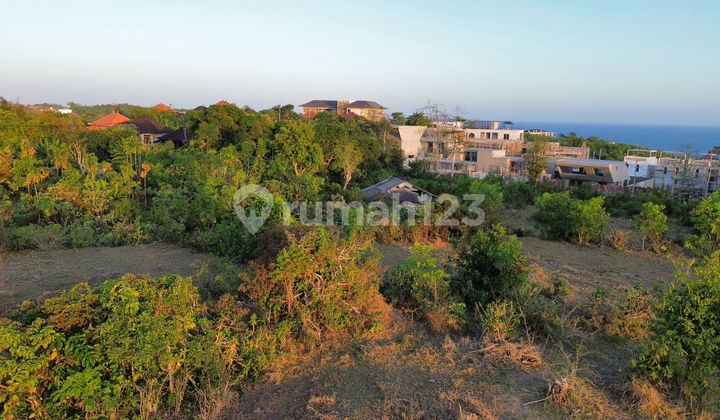 Strategic Ocean View From Second Floor Land In Melasti Near Karma Kandara 
