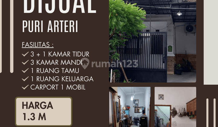 Rumah Siap Huni Puri Arteri Tlogosari Pedurungan 1