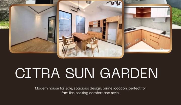 Rumah Baru Lingkungan Eksklusif Citrasun Garden Bukit Sari Tembalang