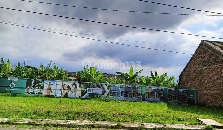 Kavling Siap Bangun Jalan Utama Perumahan Klipang Sendangmulyo 1