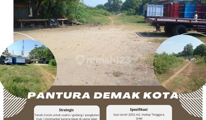 Tanah Pintu Masuk Kota Demak Pantura Semarang Demak  1