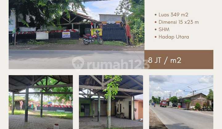 Tanah Pinggir Jalan nasional Semarang Purwodadi Lokasi Usaha Strategis