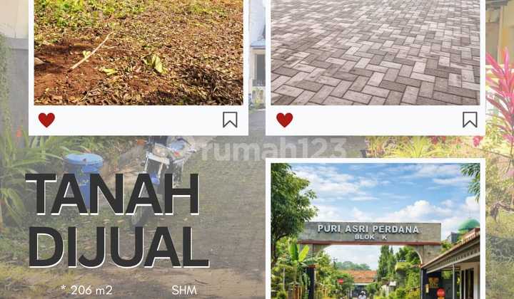 Tanah Murah Dibawah Harga Pasar Puri Asri Perdana Banyumanik 1