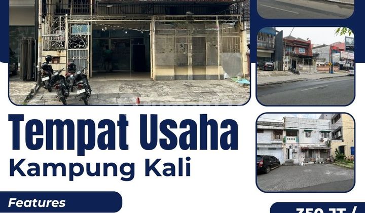 Disewakan Tempat Usaha Strategis DI Pandjaitan Kampung Kali Semarang