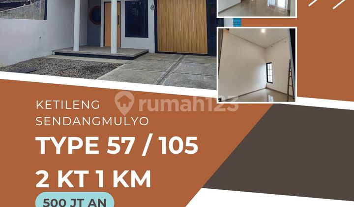 Rumah Baru Gress Siap Huni - Ketileng Sendangmulyo Semarang 1