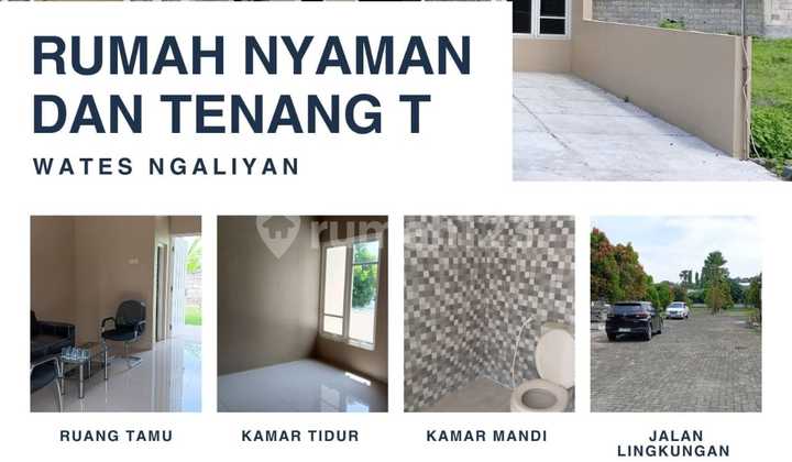 Rumah Baru Siap Huni Bisa Cash / KPR Wates Ngaliyan 1