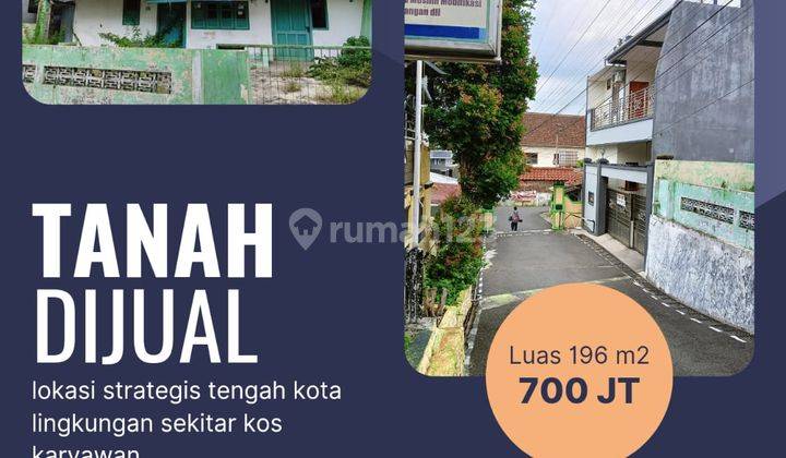 Hitung Tanah Saja Tegalsari Sriwijaya Cocok Untuk Kos 1