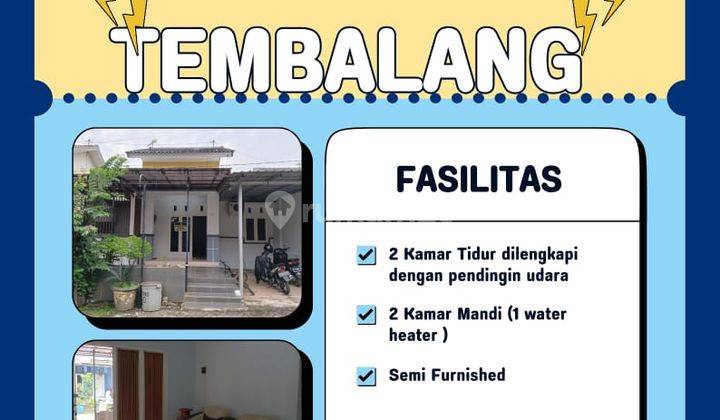 Rumah Minimalis Semi Furnished Permata Tembalang Dekat Undip 1