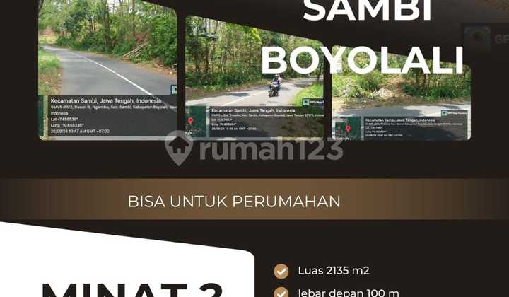 Yellow Zone Land, Sambi Boyolali Yard