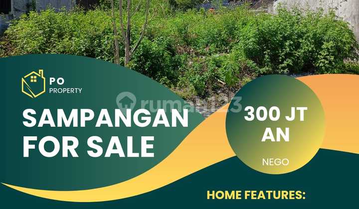 Kavling Siap Bangun Dalam Perumahan Cluster Sampangan Dekat Kampus 1