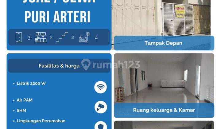 Jual Dan Sewa Minimalis 2 Lantai Puri Arteri Pedurungan Semarang 1