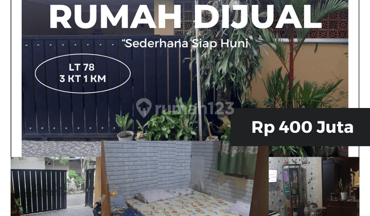 Rumah Sederhana Siap Huni Dinar Elok Meteseh Tembalang 1