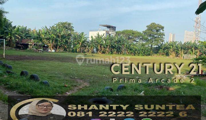 Kavling Murah Arah Utara di Gapura Menteng Bintaro Jaya, Rn 8497 m 1