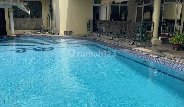 Rumah Hook 2 Lantai Swimming Pool di Sektor 1 Bintaro Jaya Dm 10961 1