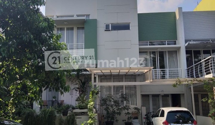 Rumah Full furnished nyaman luas ada taman di bintaro dalam cluster siap huni 0321