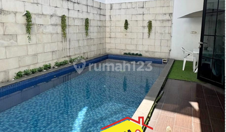 Rumah Mewah Bintaro 3A Ada Kolam Renang Pribadi (Sp 1006 Ia)