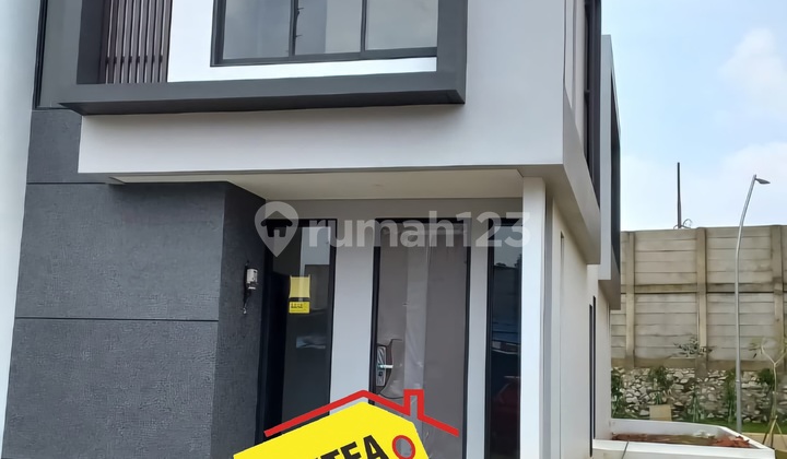 Rumah Brand New Posisi Hook di Sektor 7 Bintaro Siap Huni Sp0396 T