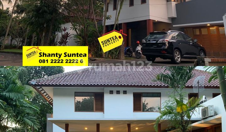 Rumah Mewah Dicluster Elit Bintaro Jaya River Park Sektor 8