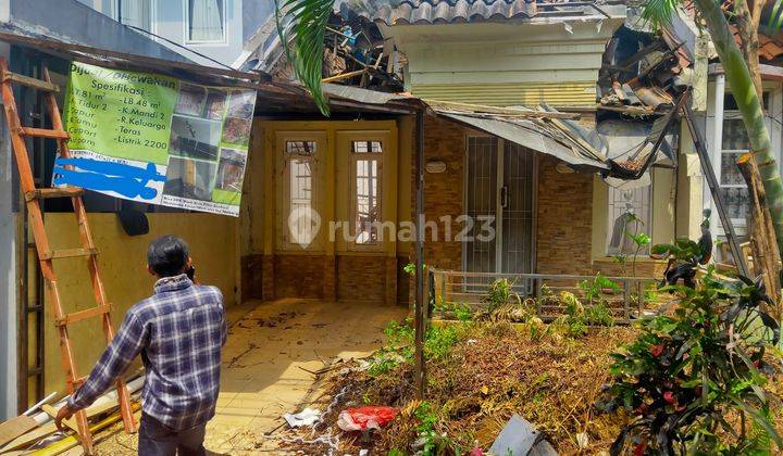 Rumah Hitung Tanah di Cluster Sentul City Taman Tampak Siring  1