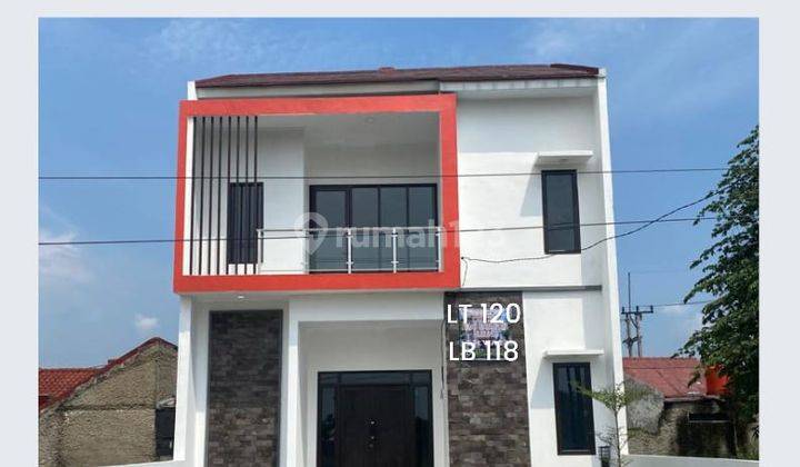 Rumah Ready 2 Lantai Sawangan Depok Pinggir Jalan Perumahan  1