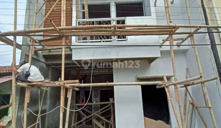 Rumah Baru 2,5 Lantai + Rofftop di Cipayung Akses Dekat Stasiun  2