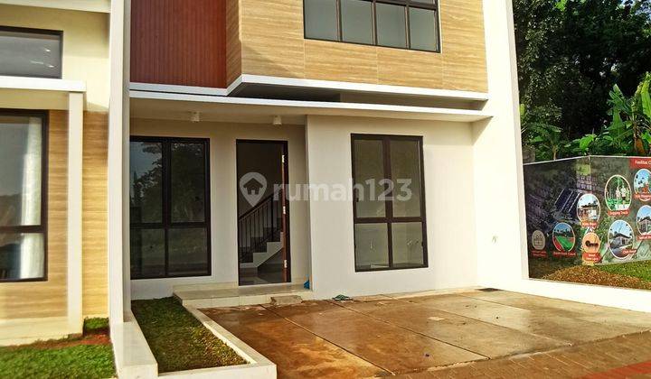 Rumah 2 Lantai Baru di Jalan Leuwinanggung Tapos Depok 1