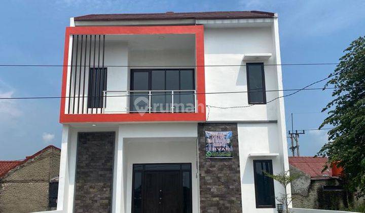 Rumah Mewah 2 Lantaipinggir Jalan Dalam Cluster Sawangan Depok  1