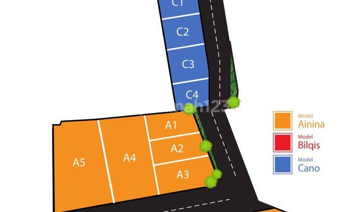 Rumah 1 Lantai Minimalis di Radar Auri Depok  2