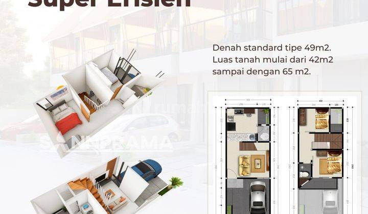 Rumah Minimalis Bisa Cicil Developer Panggulan Sawangan Depok  2