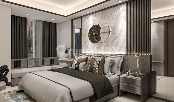 Apartment 1 BR Gold Coast Bagus Furnished tower bahama 1