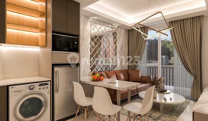 Apartment 1 BR Gold Coast Bagus Furnished tower bahama 2