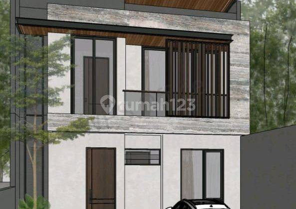 Rumah 2 Lantai Baru Unfurnished SHM di Manyar Kertoarjo , Surabaya 1